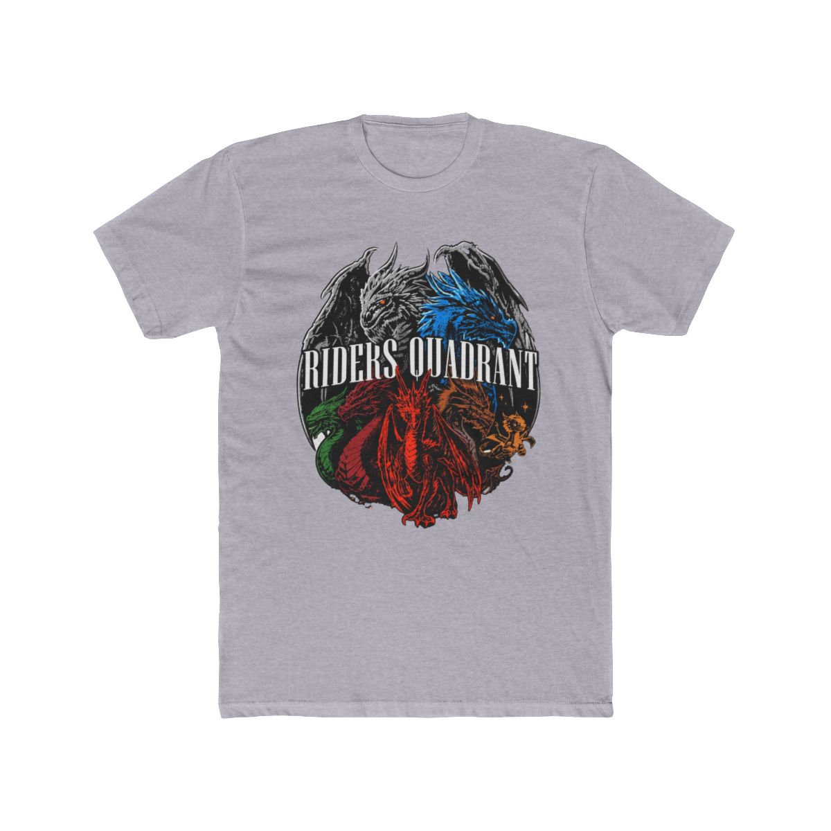 Riders Quadrant T Shirt (front print) | Fourth Wing Merch | Rebecca Yarros - alternate angle 5, merchandise