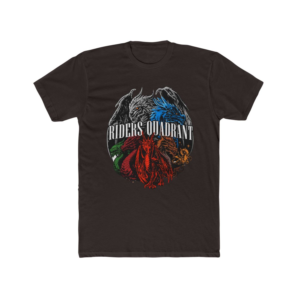 Riders Quadrant T Shirt (front print) | Fourth Wing Merch | Rebecca Yarros - alternate angle 3, merchandise