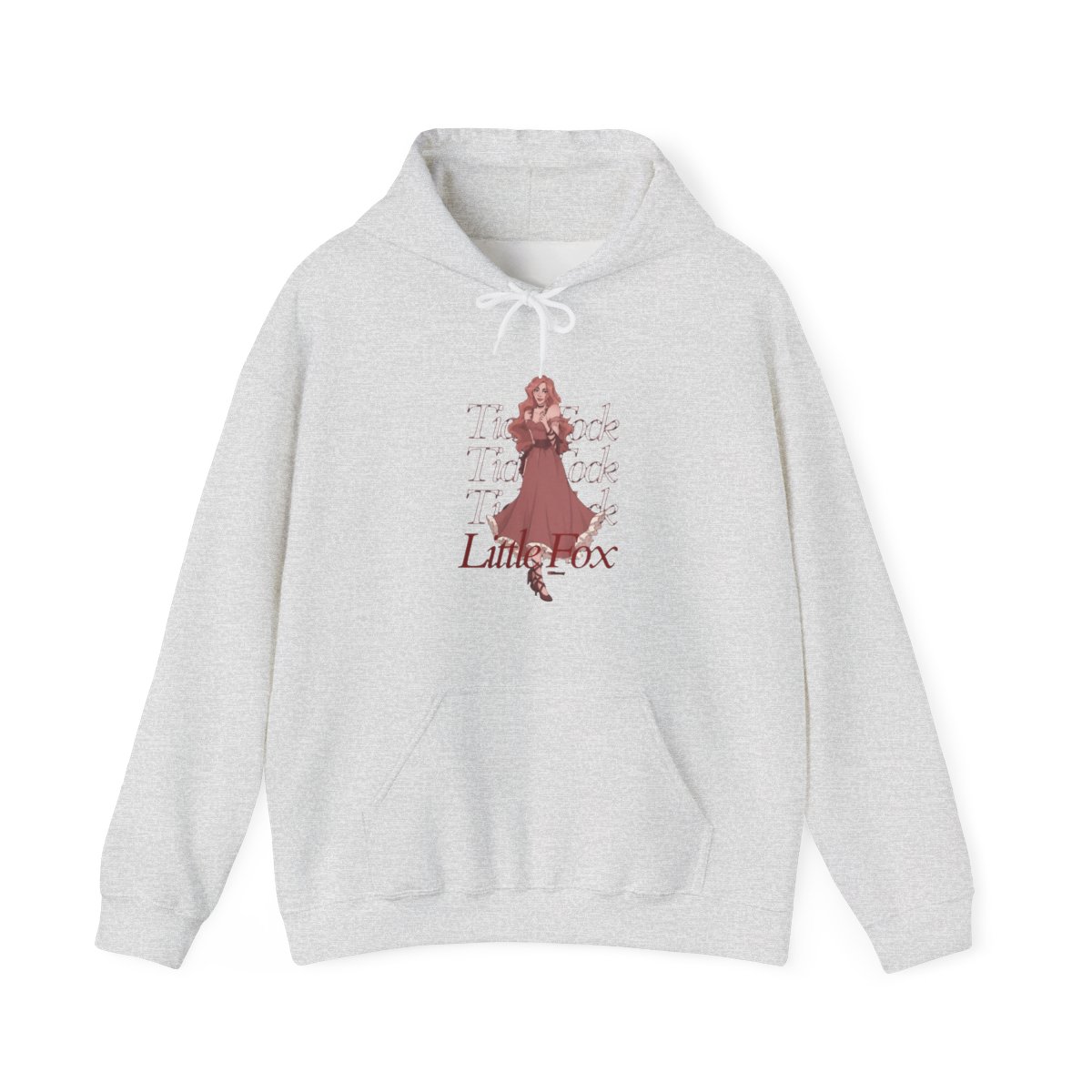 Tick Tock Little Fox Hoodie | Rebecca Yarros - alternate angle 3, merchandise